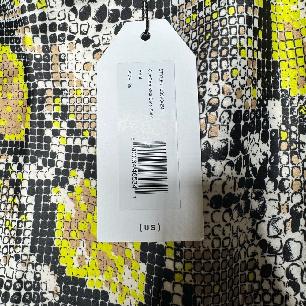 Universal Standard Cece Midi Skirt Python Print 3… - image 7